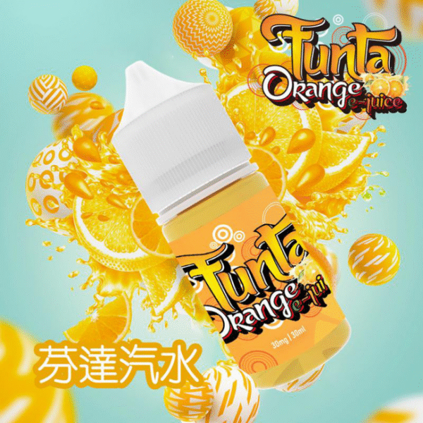 TUNTA 芬達橘子汽水 小油 小煙油